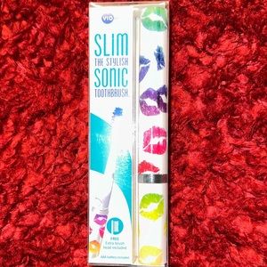 Multicolor Lips print electronic toothbrush